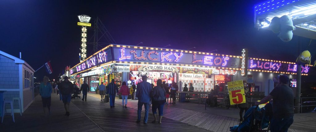Lucky Leos Arcade On The Seaside Heights Boardwalk