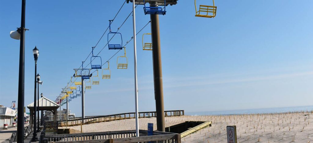 Seaside Heights Skyride On Boardwalk