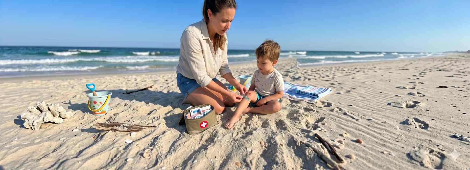 Visiting The Beach — Beach Tips, Local Guides &Amp; Jersey Shore Vacation Ideas 31 Beach First Aid Kit